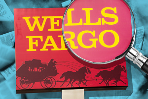 На картинке логотип Wells Fargo. Банк признал, что сотни клиентов потеряли свои дома после компьютерного сбоя