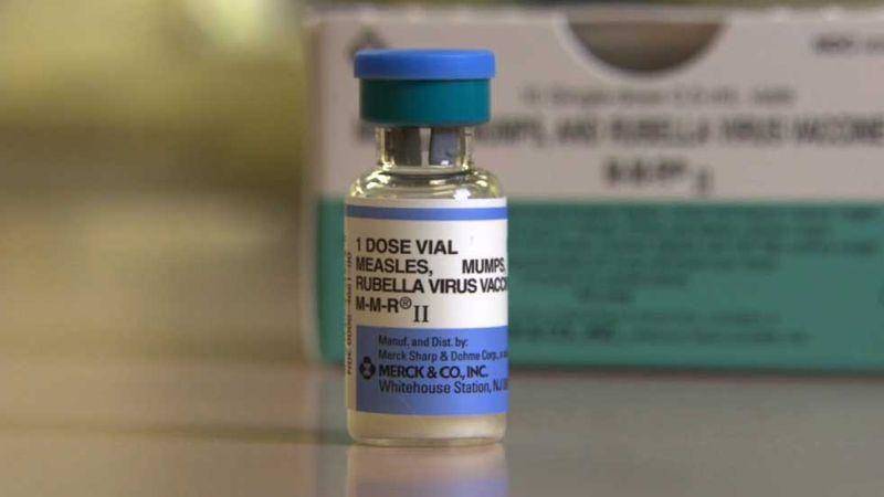 В округе Кларк Кларк подтвердили 34 случая заболевания корью. На фото вакцина